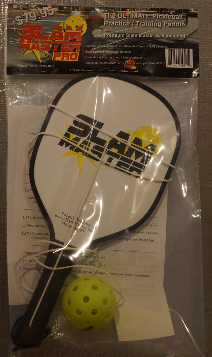 Slam Master™ HEAVY Pickleball PRACTICE/TRAINING/DRILL Paddle / Strength & Stamina 11.8 Ounce