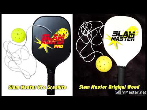 Slam Master™ Wood Pickleball PRACTICE/TRAINING/DRILL Paddle / Strength & Stamina 8.4 Ounce